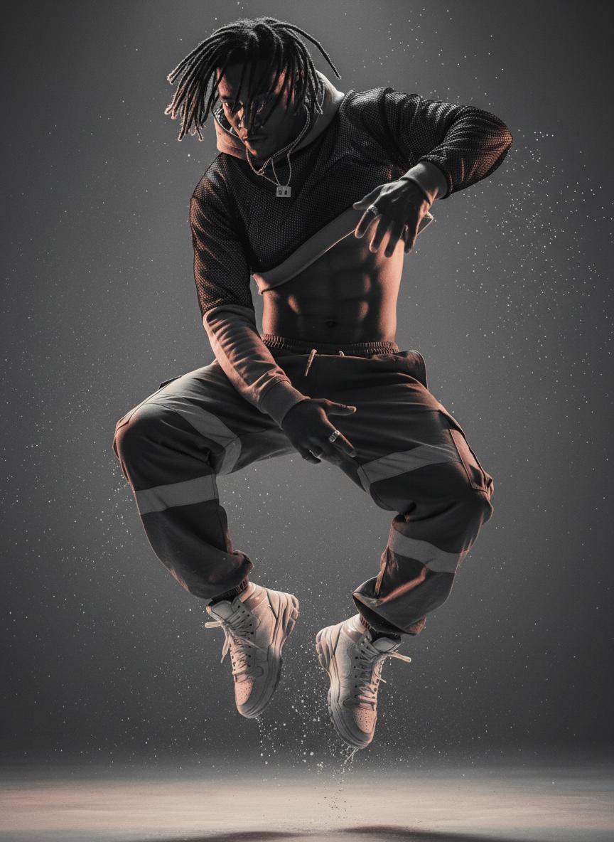 Dancer in motion
